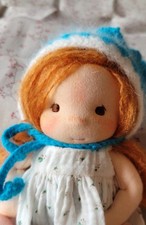 Stoffpuppe Waldorf Art 19 Cm Babypuppe Stoffpuppe, Steiner PUPPE