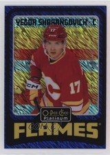 2024-25 O-Pee-Chee Platinum Retro Blue Luster 23/100 Yegor Sharangovich #R58 c6j