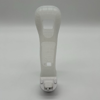 Original Nintendo Wii Motion Plus Adapter mit Silikonhülle in weiß | RVL-026 