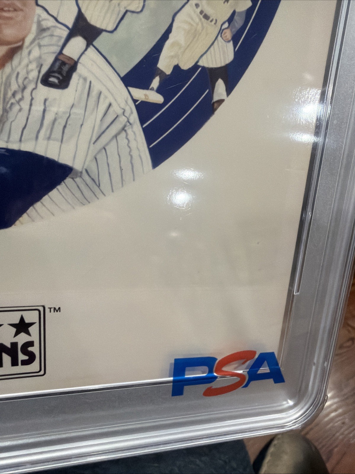 Mickey Mantle Signed Lithograph Sports Yankees Autograph Auto PSA Encapsulated! view 7