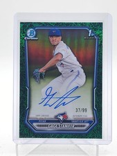 GAGE STANIFER 2026 BOWMAN CHROME 1ST GREEN GRASS REFRACTOR AUTO /99 Q3967