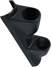 Black Dual A-pillar Gauge Pod 52mm 2-116 For Vw Golf Jetta Mk4 1999-2005