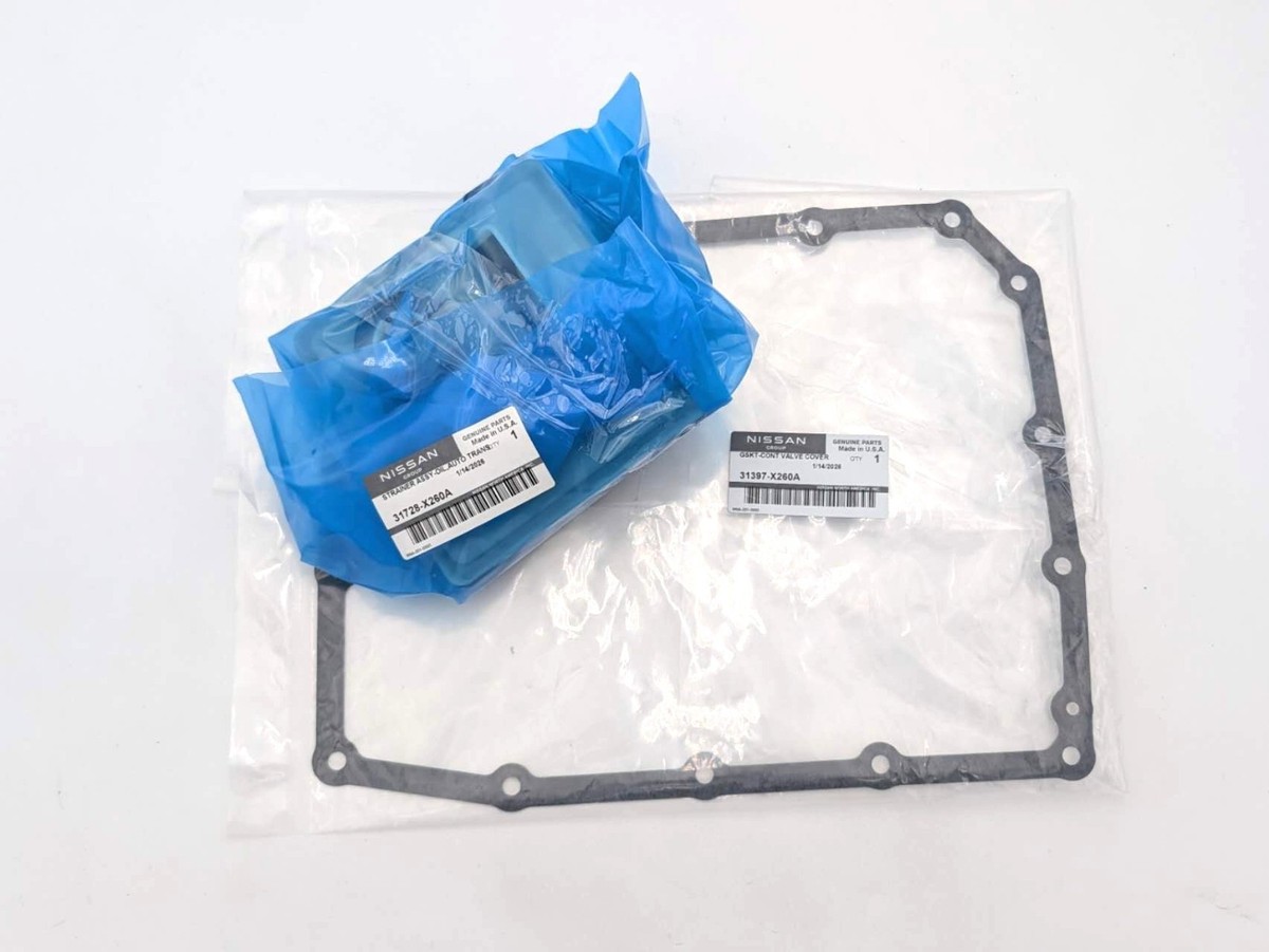 GENUINE OEM JF023E Oil Filter & Pan Gasket Combo Kit - Nissan