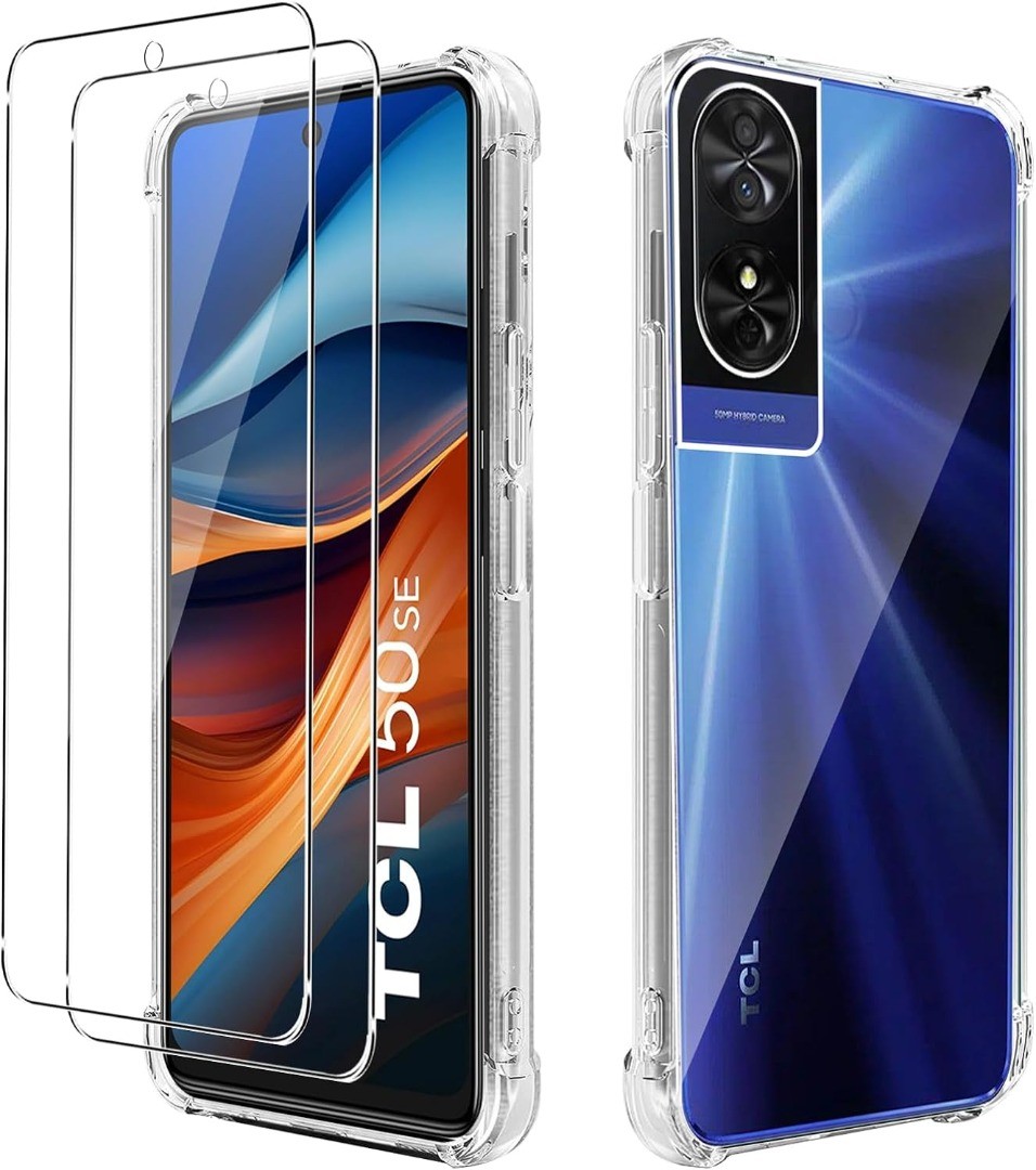 Cover Per TCL 20 5G, Trasparente Custodia Per Cellulare