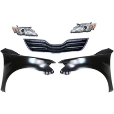 Headlights For 2010-2011 Toyota Camry Left Right Kit L R Assembly Fits USA Built