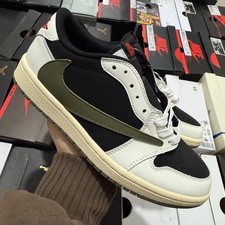 Hot Seller Travis Scott x Air Jordan 1 Low  Olive  DZ4137-106
