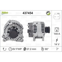 Valeo Generator Lichtmaschine 140A 14V FüR Seat Toledo IV Skoda Fabia II