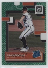 2022 Panini Donruss Optic Rated Rookie Green Dragon Prizm 69/99 Mike Baumann u6m