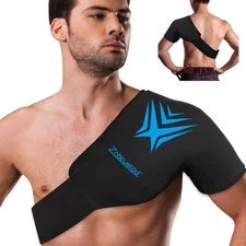 Shoulder Ice Pack Rotator Cuff Cold Therapy Flexible Reusable Gel Ice Cold Pa...