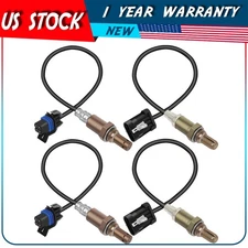 4pcs Front & Rear 02 O2 Lambda Oxygen Sensor For 97-03 Chevy Corvette 5.7L V8