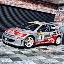 1/18 AUTOart Peugeot 206 WRC 2001 Monte Carlo Rally