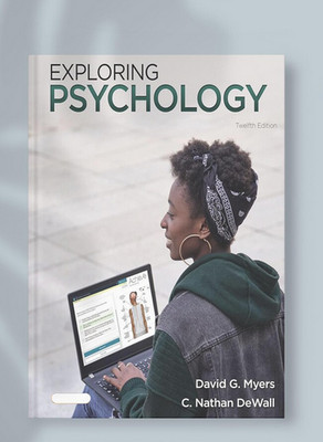 Exploring Psychology twelfth edition book David Myers Loose-Leaf Version