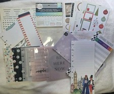 Lot Of The Happy Planner Refills Inserts Expense Tracker Envelope Stickers