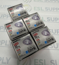Satco S8640 LED MR16 8W 2700K GU5.3 12V 40  Beam 90CRI Dimmable 75W Eq - 5 Pack