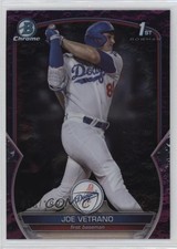2023 Bowman Draft Chrome Fuchsia Lunar Refractor 18/199 Joe Vetrano #BDC-91 0w27