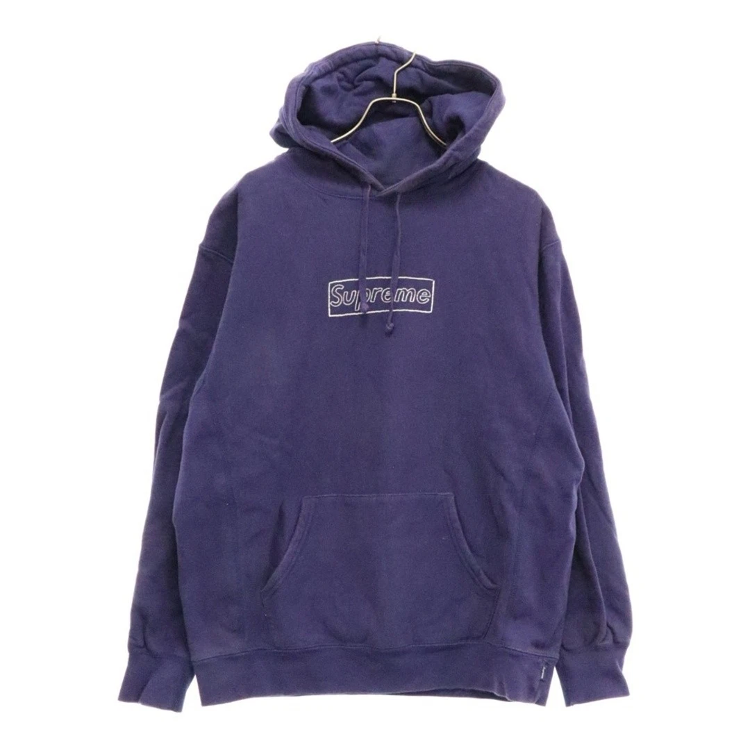 Sweat à capuche SUPREME 21SS Kaws logo craie vaches boîte pull sweat à capuche utilisé deb