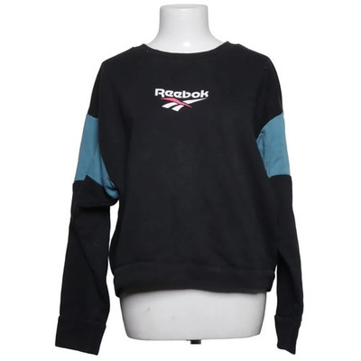 Reebok Classic, Sweatshirt, Größe: 42/44, Schwarz/Blau/Mehrfarbig #aY0