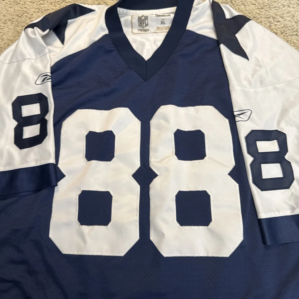 Camiseta deportiva Reebok - Dallas Cowboys - Dez Bryant - #88 - totalmente cosida retro - talla XL Foto 4 de 4