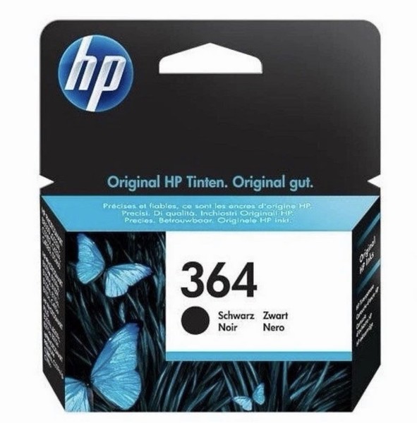 Original Hp Druckerpatrone 364 Schwarz Tinte CB316EE Photosmart Deskjet Angebot!-image