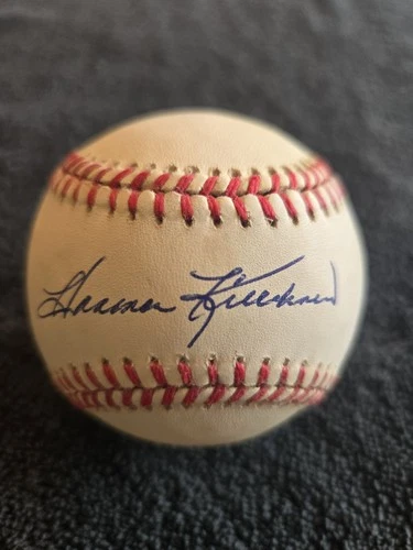 Harmon Killebrew Signed Autographed Baseball HOF 1984