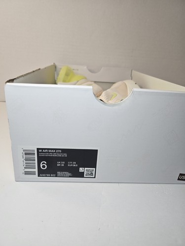 Size 6 - Nike Air Max 270 Guava Ice Life Lime W - Picture 15 of 15