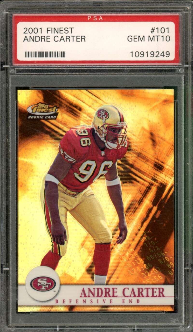 Andre Carter Finest #101 Base