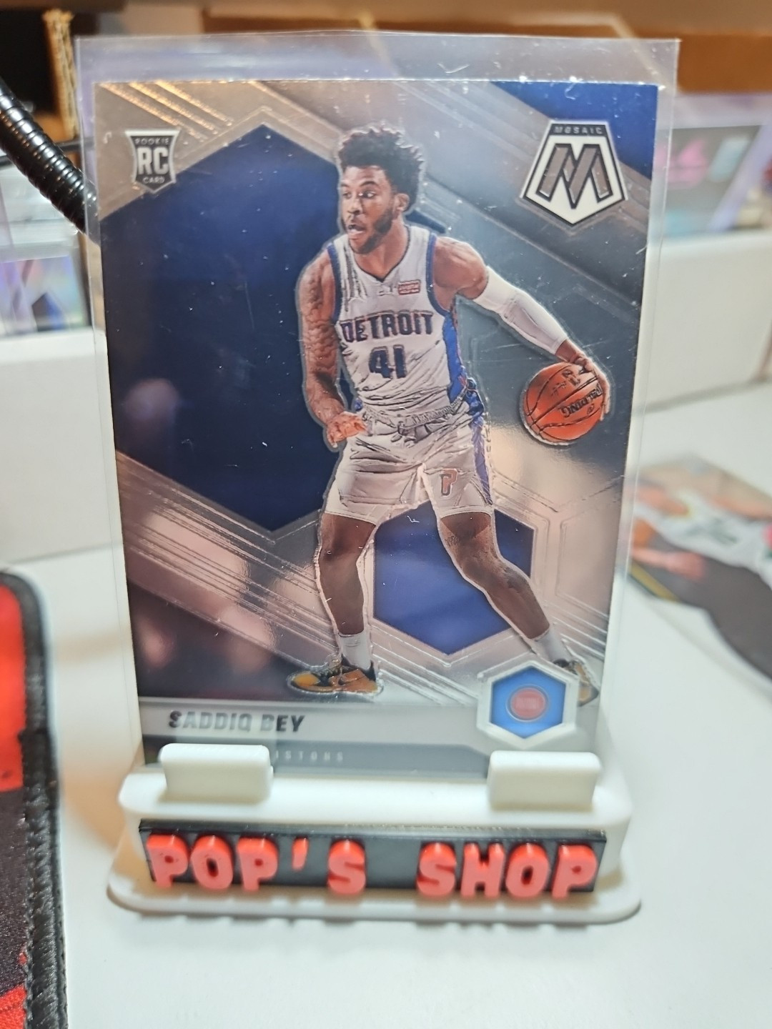 2020-21 Panini Mosaic - Rookie #209 Saddiq Bey (RC)