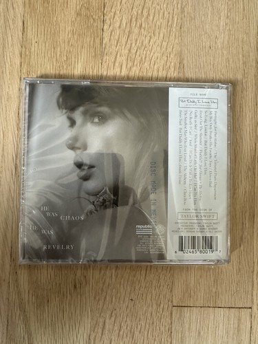 Taylor Swift The Tortured Poets Department CD But Daddy I Love Him Acoustic NEW - Picture 2 of 2