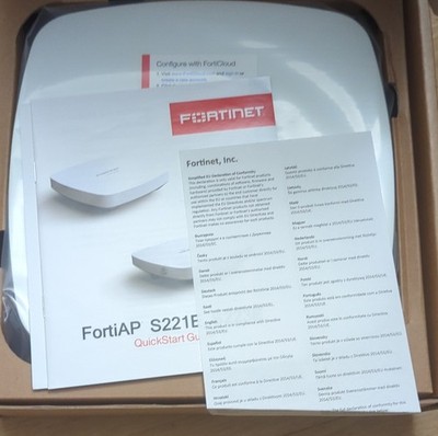 Fortinet FortiAP S221E Wireless Access Point FAP-S221E-A White P20151-03-01