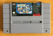 IMPERIUM Super Nintendo SNES Damaged Label SHMUP Authentic TESTED & WORKING