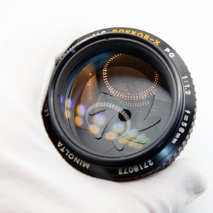 Minolta 58mm F1.2 Mc Rokkor | eBay