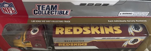 NFL Washington Redskins 2002 Tractor-Trailer Lmtd Ed. Fleer 1/80 MIB - Picture 4 of 6