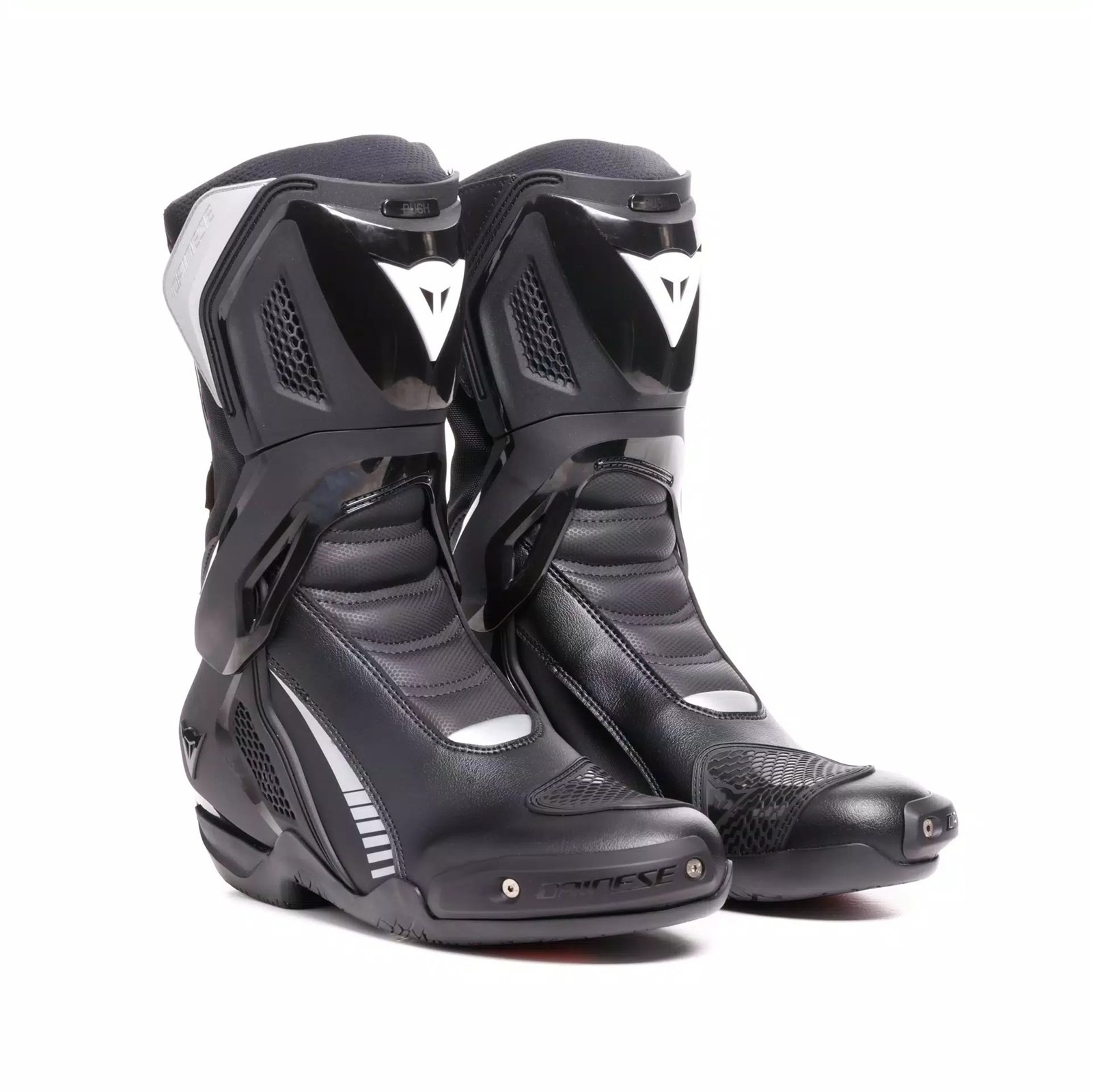 Dainese Nexus 3 In & Out Sport Motorrad Stiefel Gr. 46 EU Herren Schwarz Schwarz