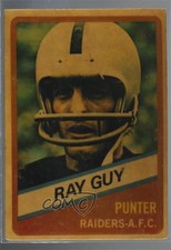 1976 Wonder Bread All-Star Series Ray Guy #24 HOF 0ad
