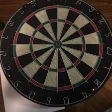 Vintage WINMAU Accudart Dart Board Official BDO Board Made in England