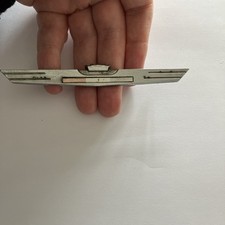 Ford Cortina Badge Metal Emblem Bar Chrome 117mm Classic Car