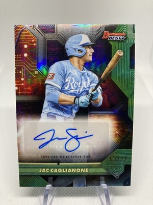 2025 Bowman s Best Jac Caglianone #CA-JC Circuitry Auto /99 KANSAS CITY ROYALS