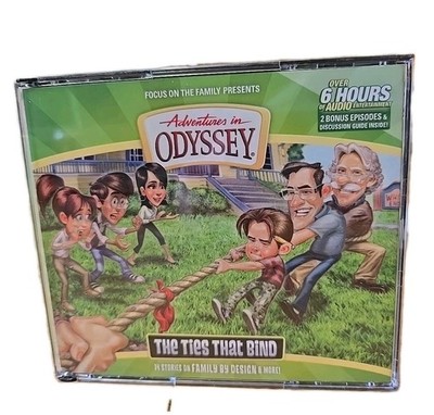 The Ties That Bind 5 CD Set Adventures in Odyssey Excellent Pre