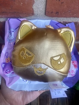 Aphmau Gold Ein Mystery MeeMeows Mini Plüsch Clip-On Charm Katzengesicht Wurf 2