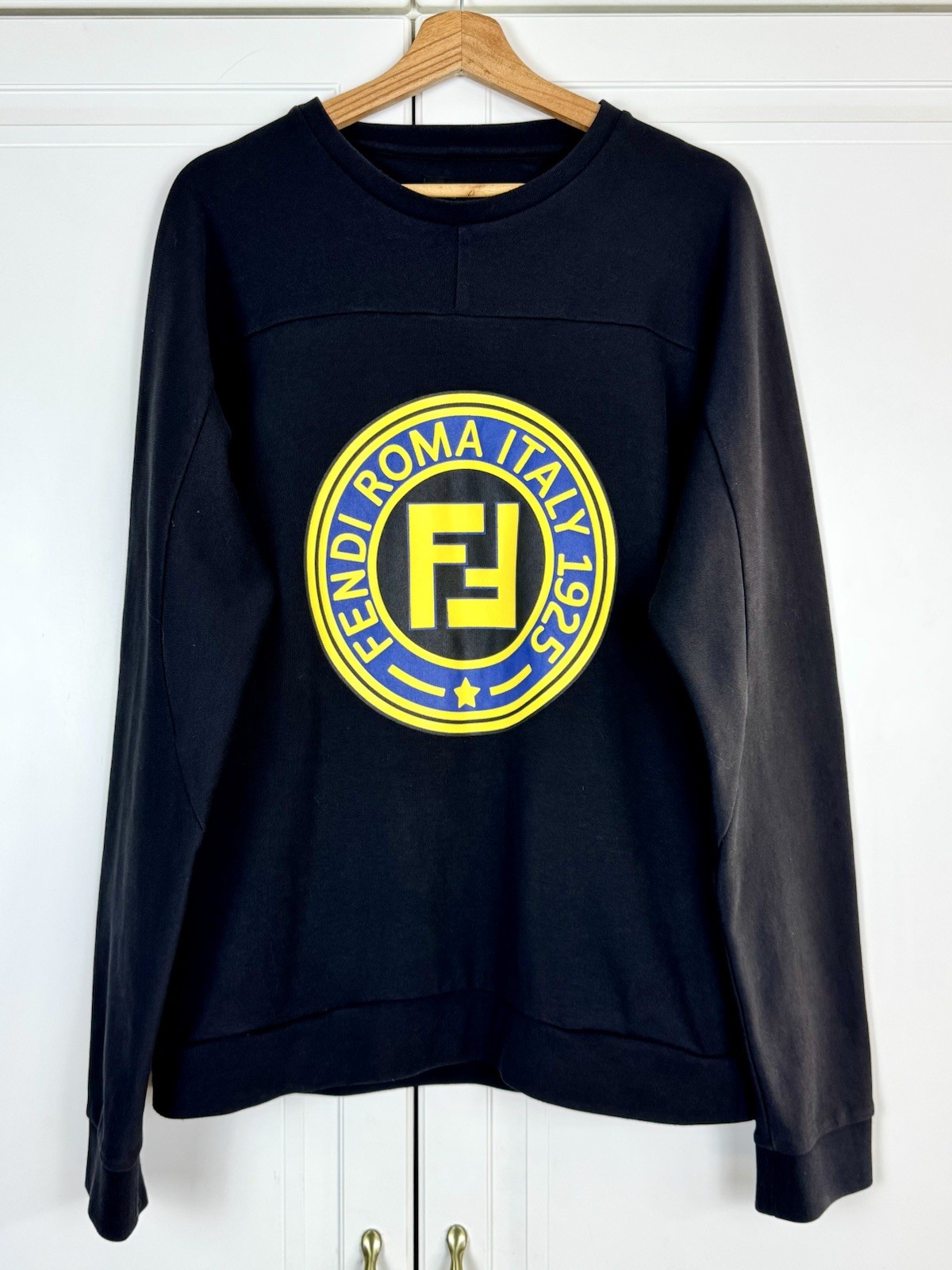 Fendi Roma Italy 1925 Rare Authentic Sweatshirt S52