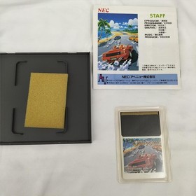 NEC OutRun PCE Software Racing Game for PC Engine Used