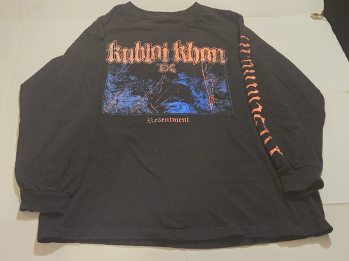 Kublai Khan TX Men’s M Longsleeve Shirt UK/EU Exclusive (Resentment) - Picture 1 of 5