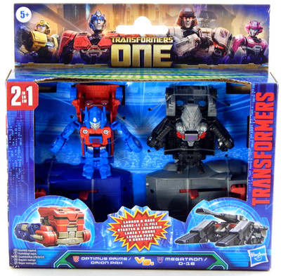 Transformers One Launch & Race Optimus Prime vs Megtron