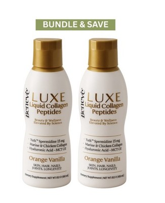 Luxe Liquid Collagen Peptides BUNDLE & SAVE.. THE BEST OF  BEST 2 MONTHS WORTH!