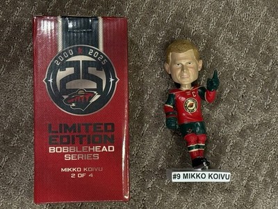 Mikko Koivu Minnesota Wild 25th Anniversary Limited Edition