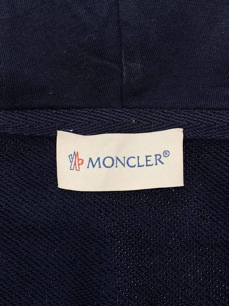 Felpa con cappuccio e zip MONCLER L cotone NVY B10918431500 usata