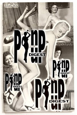 Pinup Digest No.1   Rare Vintage Publication Featured:Bettie Page