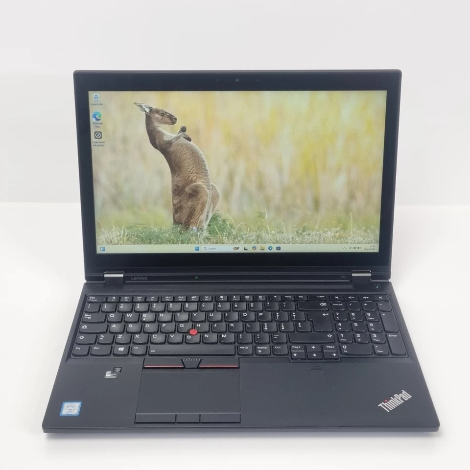 Lenovo ThinkPad P51 CAD Gaming Laptop, i7-7820HQ 32GB RAM 512GB SSD Quadro M2200 - Image 2 of 4