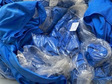 100 New Girls Spandex Blue Leotards Dance Gymnastics Tank Wholesale Lot 3 Sizes