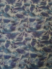 Forces Of Nature *Lightning* Rose And Hubble Cotton Fabric  BTHY